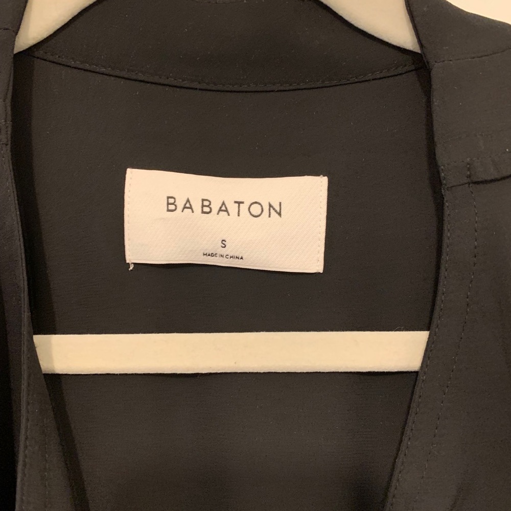 Aritzia Babaton Black Robe Jacket- size small - Picture 9 of 9